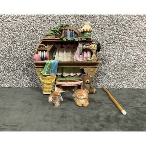 1996 Hamilton Collection Kittens in the Yarn Knick Knack Kitty Cats Yencho